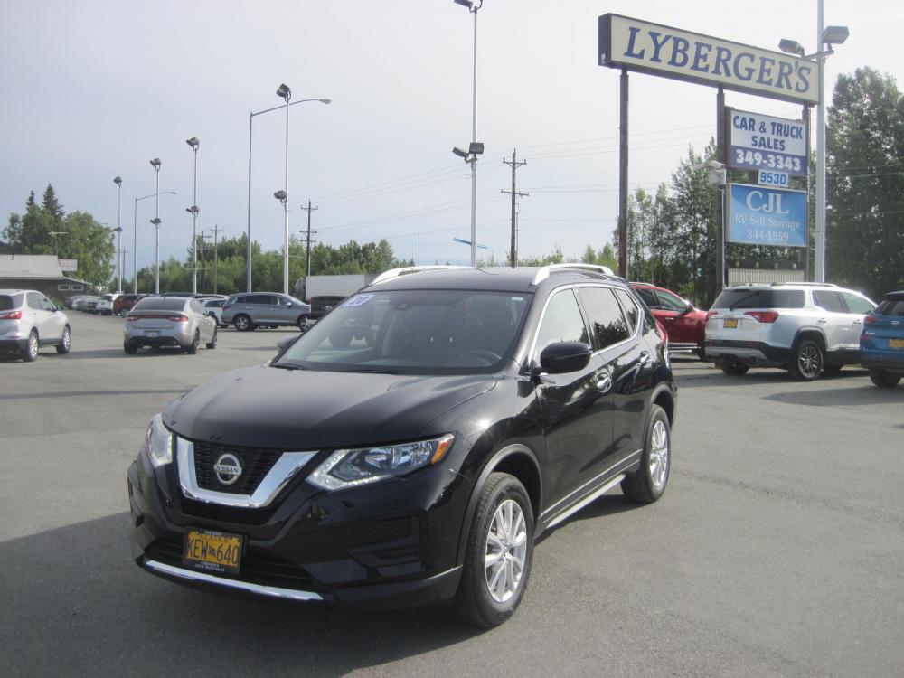 2020 black /black Nissan Rogue S AWD (KNMAT2MVXLP) with an 2.5L L4 DOHC 16V engine, CVT transmission, located at 9530 Old Seward Highway, Anchorage, AK, 99515, (907) 349-3343, 61.134140, -149.865570 - Photo #0