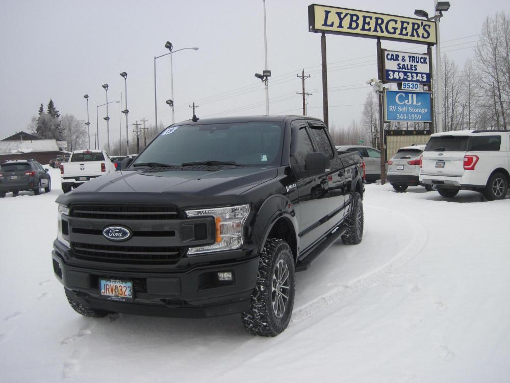 2019 black /gray Ford F-150 XL SuperCrew 6.5-ft. Bed 4WD (1FTFW1E53KK) with an 5.0L V8 OHV 16V engine, 6A transmission, located at 9530 Old Seward Highway, Anchorage, AK, 99515, (907) 349-3343, 61.134140, -149.865570 - Photo #0