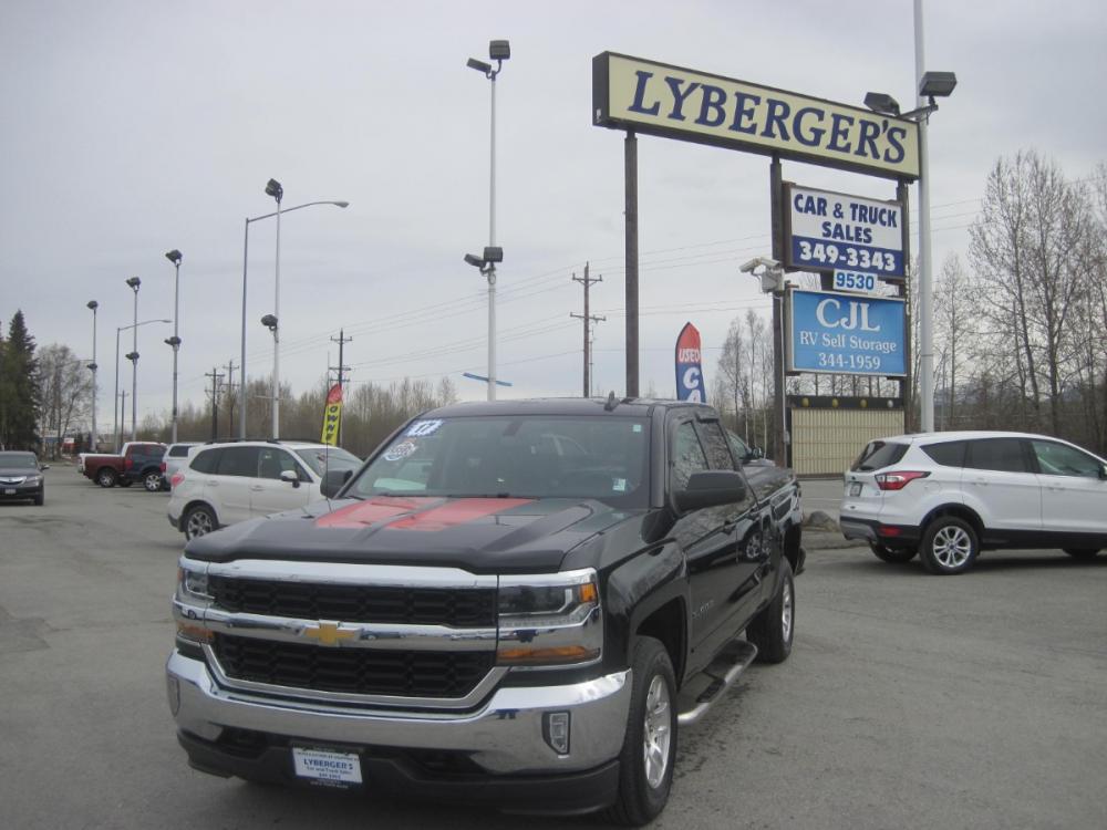 2017 Chevrolet Silverado 1500 LT Double Cab 4WD (1GCVKREC1HZ) with an 5.3L V8 OHV 16V engine, 6A transmission, located at 9530 Old Seward Highway, Anchorage, AK, 99515, (907) 349-3343, 61.134140, -149.865570 - Photo #0