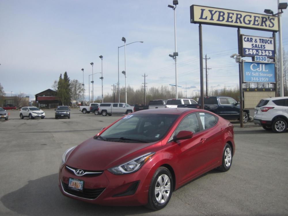 2016 Hyundai Elantra Limited (5NPDH4AE2GH) with an 1.8L L4 DOHC 16V engine, 6-Speed Automatic transmission, located at 9530 Old Seward Highway, Anchorage, AK, 99515, (907) 349-3343, 61.134140, -149.865570 - Photo #0