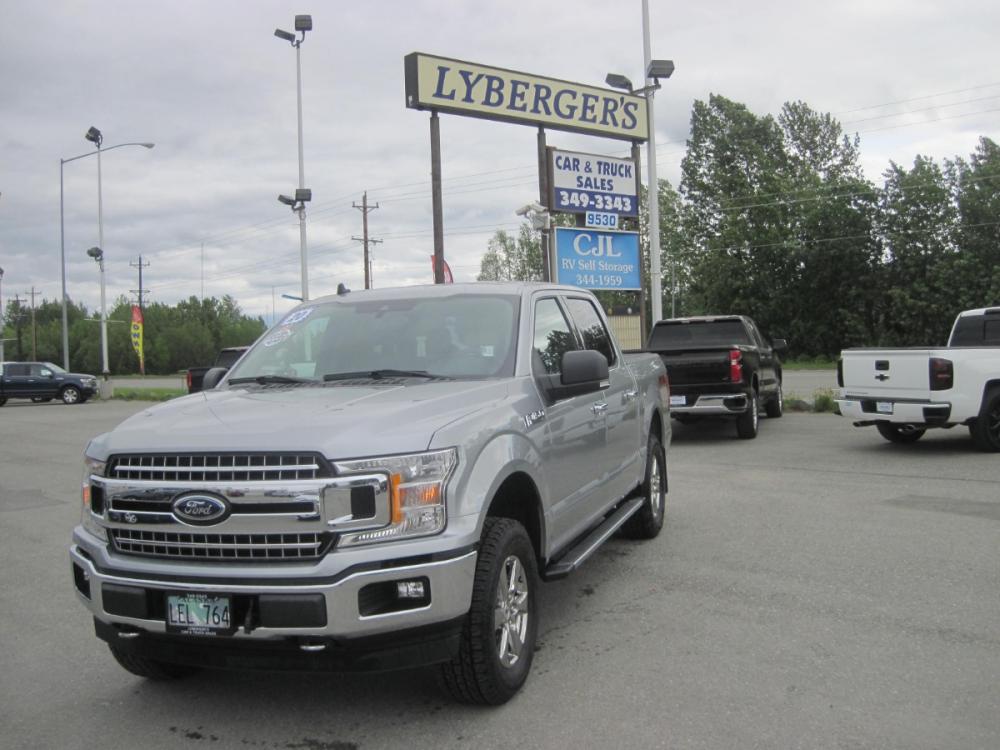 2020 silver /black Ford F-150 XLT SuperCrew 6.5-ft. Bed 4WD (1FTEW1E44LK) with an 3.5L V6 TURBO engine, 6A transmission, located at 9530 Old Seward Highway, Anchorage, AK, 99515, (907) 349-3343, 61.134140, -149.865570 - Photo #0