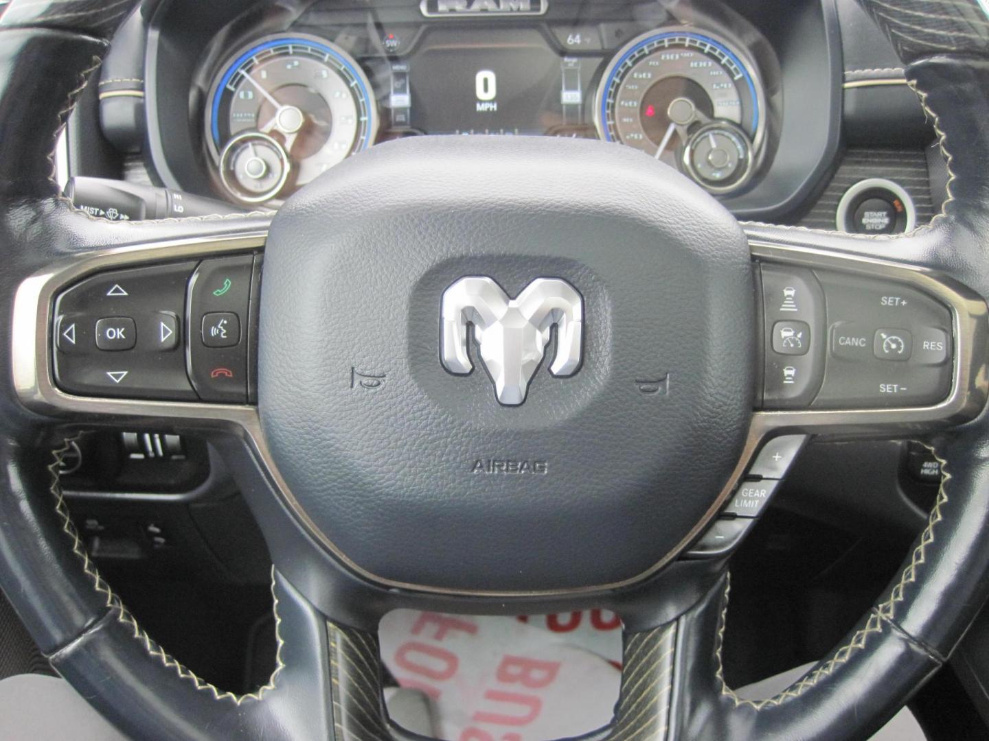 2019 gray /Tan RAM 1500 Limited Crew Cab 4WD (1C6SRFPT1KN) with an 5.7L V8 OHV 16V engine, 8A transmission, located at 9530 Old Seward Highway, Anchorage, AK, 99515, (907) 349-3343, 61.134140, -149.865570 - Loaded 2019 Ram 1500 Linited come take a test drive - Photo#12