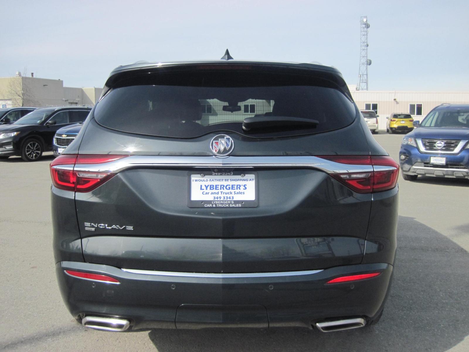 2021 Maroon /black Buick Enclave Avenir AWD (5GAEVCKW7MJ) with an 3.6L V6 DOHC 24V engine, 9A transmission, located at 9530 Old Seward Highway, Anchorage, AK, 99515, (907) 349-3343, 61.134140, -149.865570 - Photo #3