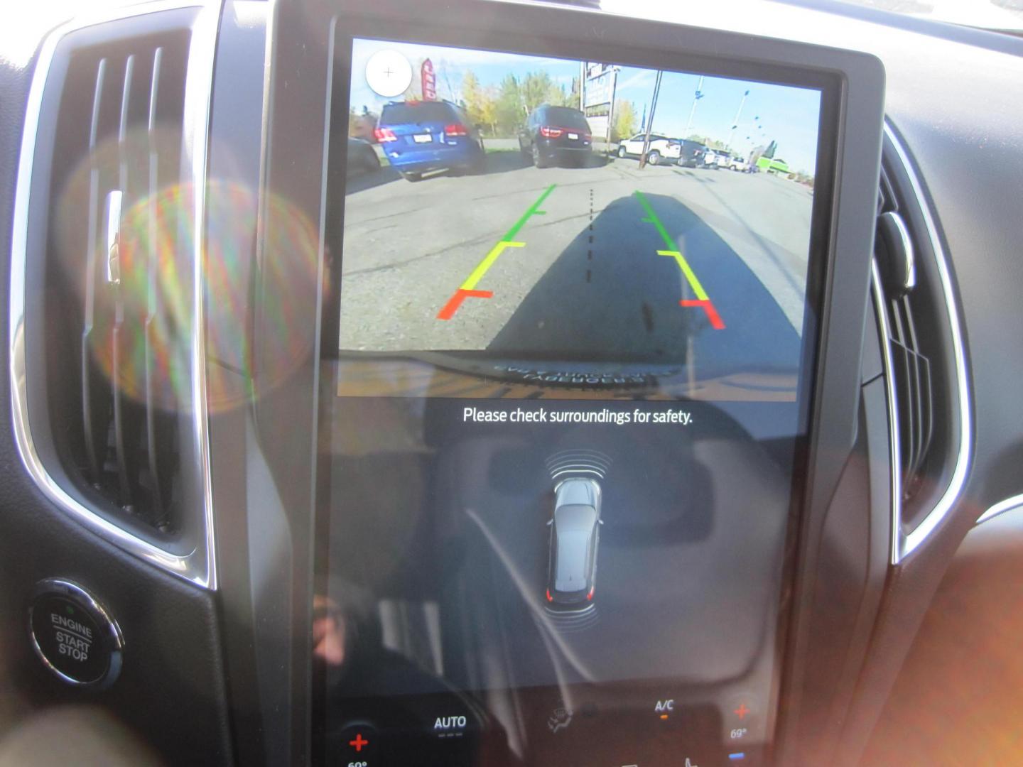 2023 gray /black Ford Edge Titanium (2FMPK4K99PB) with an 2.0L L4 DOHC 16V engine, 6A transmission, located at 9530 Old Seward Highway, Anchorage, AK, 99515, (907) 349-3343, 61.134140, -149.865570 - Photo#21