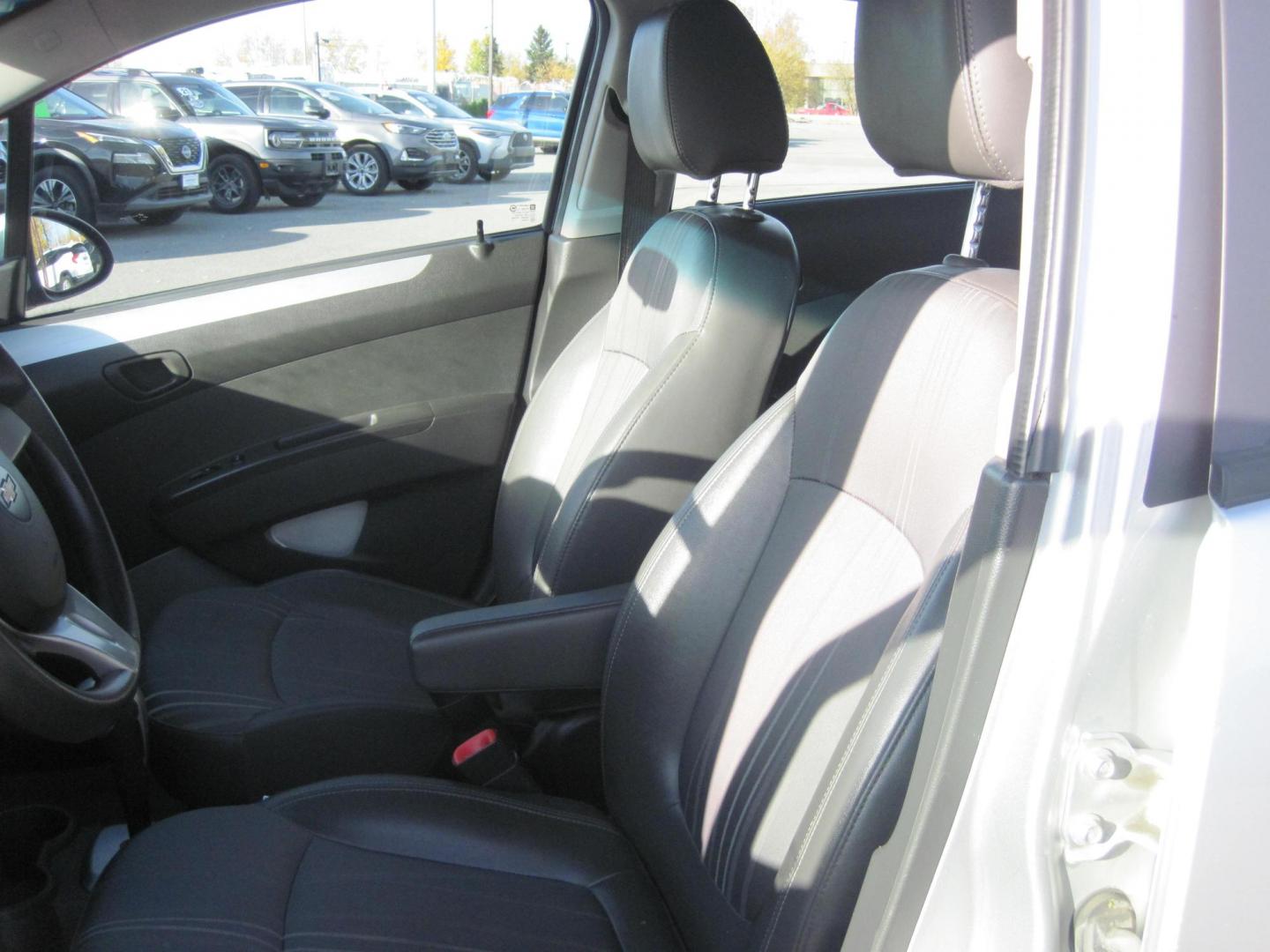 2014 silver /gray Chevrolet Spark 1LT Auto (KL8CD6S92EC) with an 1.2L L4 16V DOHC engine, Continuously Variable Transmission transmission, located at 9530 Old Seward Highway, Anchorage, AK, 99515, (907) 349-3343, 61.134140, -149.865570 - Low Miles on this Chevrolet Spark - Photo#11