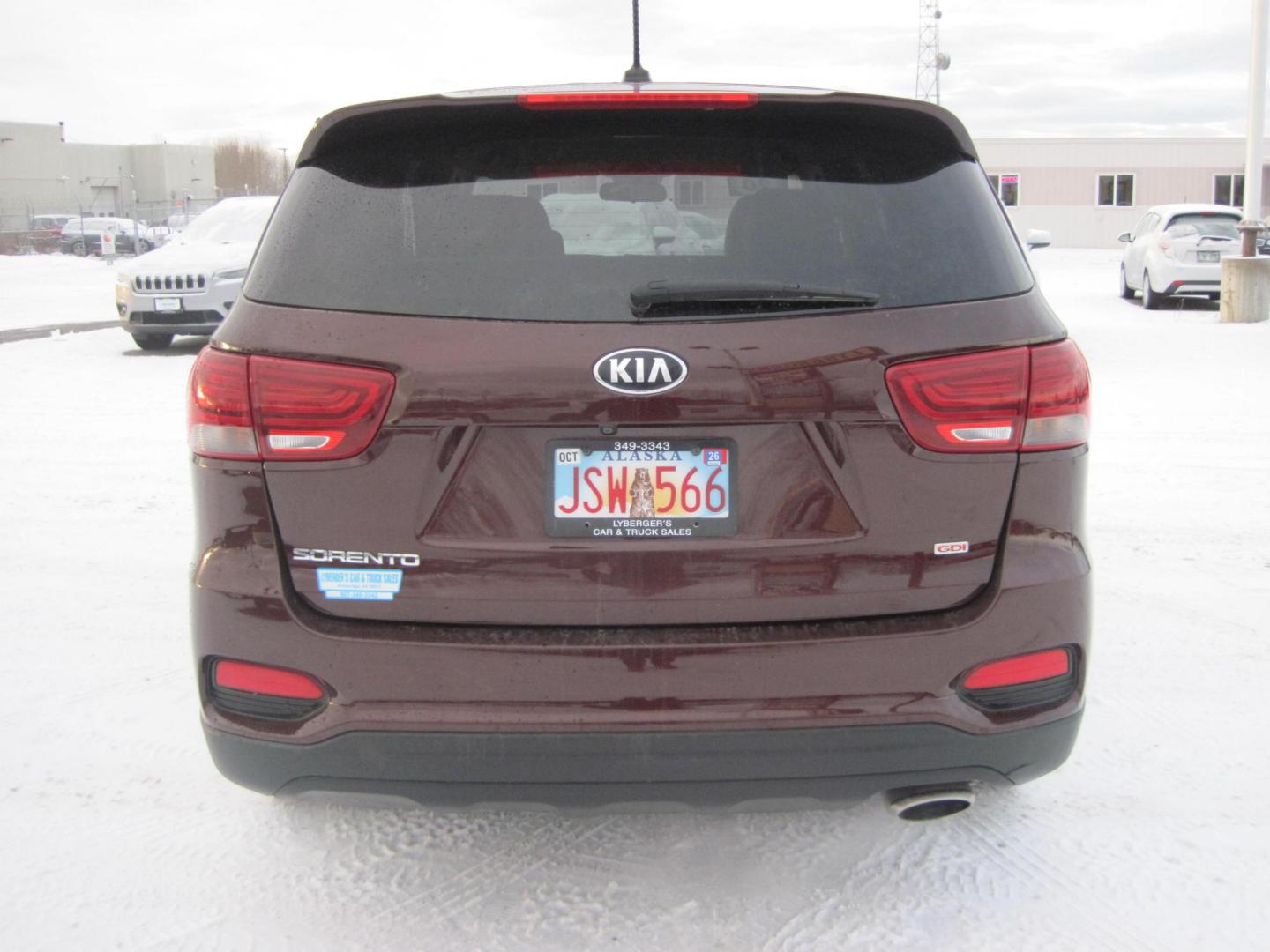 2020 brown /black Kia Sorento LX AWD (5XYPGDA34LG) with an 2.4L L4 DOHC 16V engine, 6A transmission, located at 9530 Old Seward Highway, Anchorage, AK, 99515, (907) 349-3343, 61.134140, -149.865570 - Nice Kia Sorento LX awd come take a test drive - Photo#3