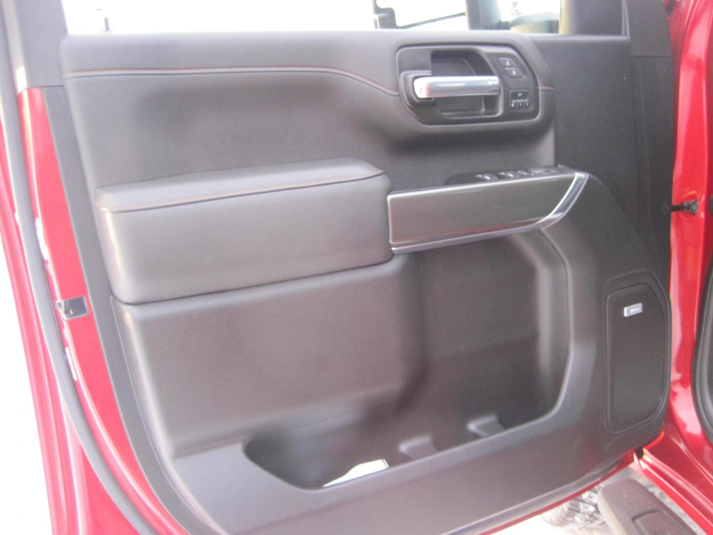 2022 red /black GMC Sierra 2500HD AT4 Crew Cab 4WD (1GT49PEY2NF) with an 6.6L V8 OHV 16 DIESEL engine, 6A transmission, located at 9530 Old Seward Highway, Anchorage, AK, 99515, (907) 349-3343, 61.134140, -149.865570 - Loaded GMC Sierra 2500 Diesel come take a test drive. - Photo#10
