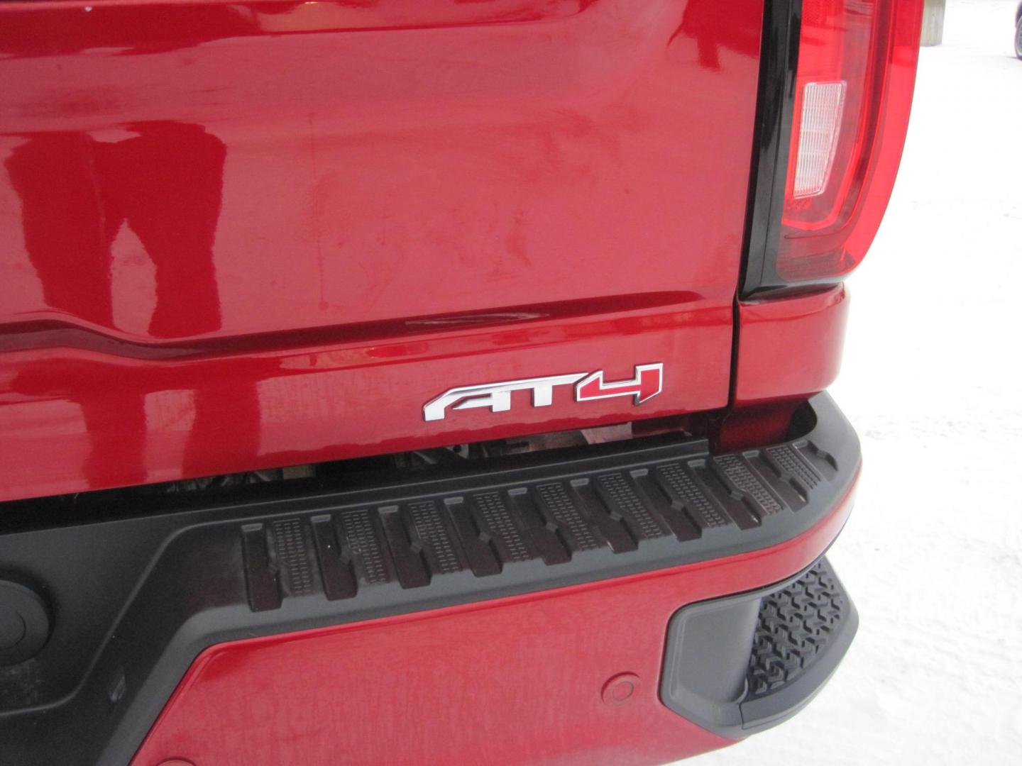 2022 red /black GMC Sierra 2500HD AT4 Crew Cab 4WD (1GT49PEY2NF) with an 6.6L V8 OHV 16 DIESEL engine, 6A transmission, located at 9530 Old Seward Highway, Anchorage, AK, 99515, (907) 349-3343, 61.134140, -149.865570 - Loaded GMC Sierra 2500 Diesel come take a test drive. - Photo#4