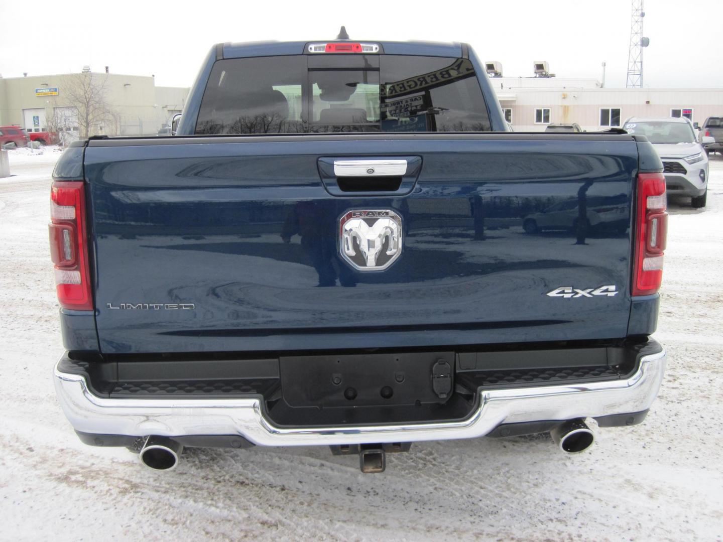 2019 blue /black RAM 1500 Limited Crew Cab SWB 4WD (1C6SRFHT0KN) with an 5.7L V8 OHV 16V engine, 8A transmission, located at 9530 Old Seward Highway, Anchorage, AK, 99515, (907) 349-3343, 61.134140, -149.865570 - Loaded Ram 1500 Crew Cab, come take a test drive - Photo#4