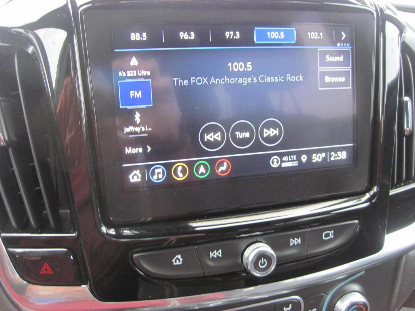 2023 red /black Chevrolet Traverse RS AWD (1GNEVJKW0PJ) with an 3.6L V6 DOHC 24V engine, 9A transmission, located at 9530 Old Seward Highway, Anchorage, AK, 99515, (907) 349-3343, 61.134140, -149.865570 - Nice Chevrolet Traverse RS awd come take a test drive - Photo#16