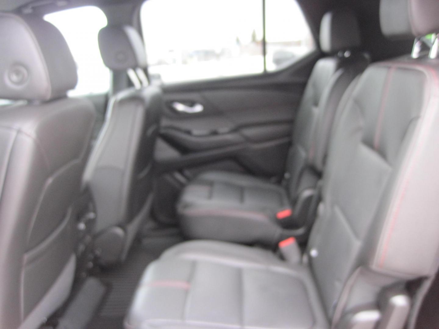 2023 red /black Chevrolet Traverse RS AWD (1GNEVJKW0PJ) with an 3.6L V6 DOHC 24V engine, 9A transmission, located at 9530 Old Seward Highway, Anchorage, AK, 99515, (907) 349-3343, 61.134140, -149.865570 - Nice Chevrolet Traverse RS awd come take a test drive - Photo#7