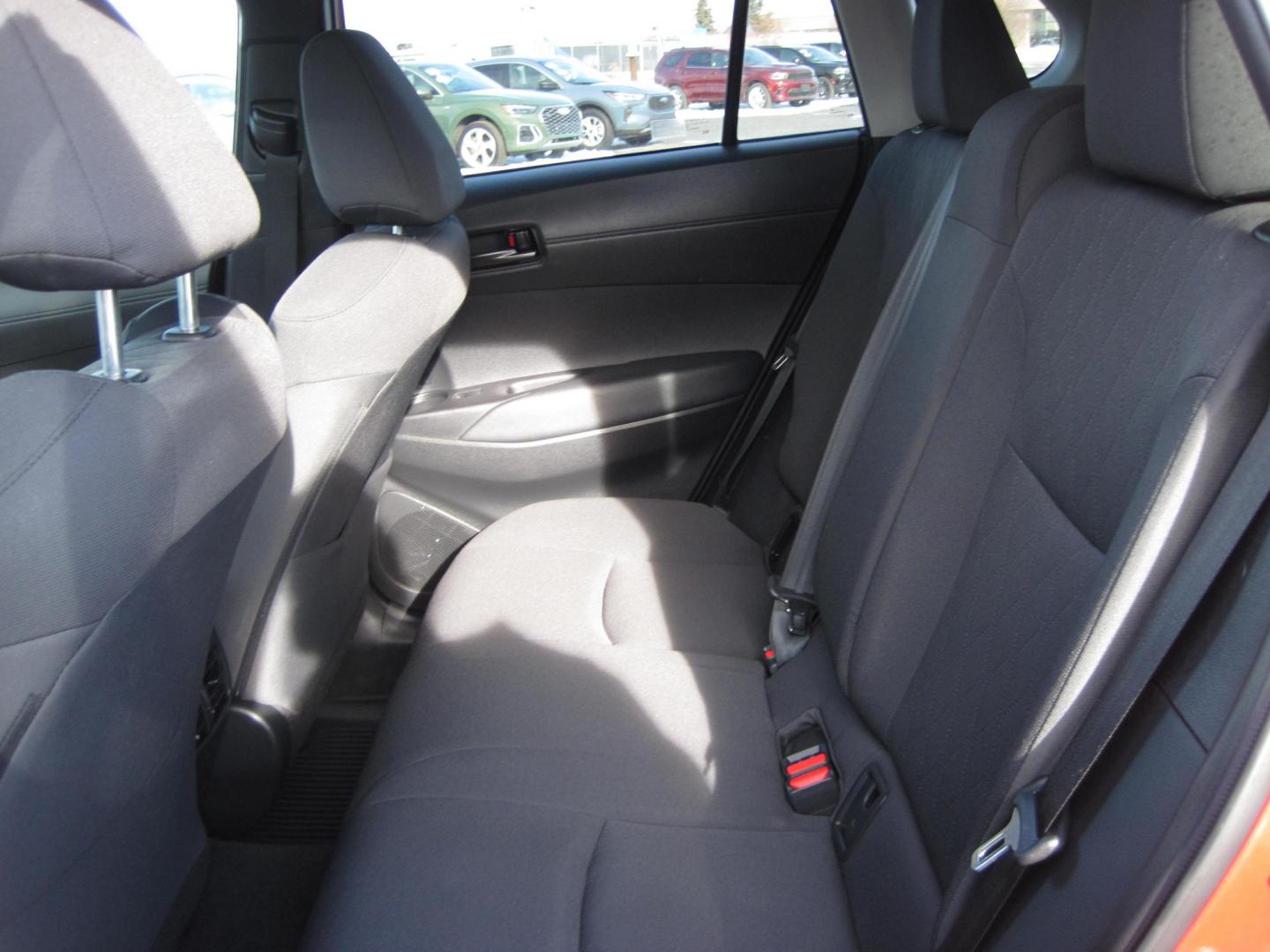 2023 red /black Toyota Corolla Cross LE AWD (7MUBAABGXPV) with an 2.0L L4 DOHC 16V engine, CVT transmission, located at 9530 Old Seward Highway, Anchorage, AK, 99515, (907) 349-3343, 61.134140, -149.865570 - Nice Toyota Corolla Cross LE AWD come take a test drive - Photo#6