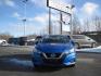 2022 blue /black Nissan Versa SV (3N1CN8EV7NL) with an 1.6L L4 DOHC 16V engine, CVT transmission, located at 9530 Old Seward Highway, Anchorage, AK, 99515, (907) 349-3343, 61.134140, -149.865570 - Nice Nissan Versa SV come take a test drive. - Photo#1