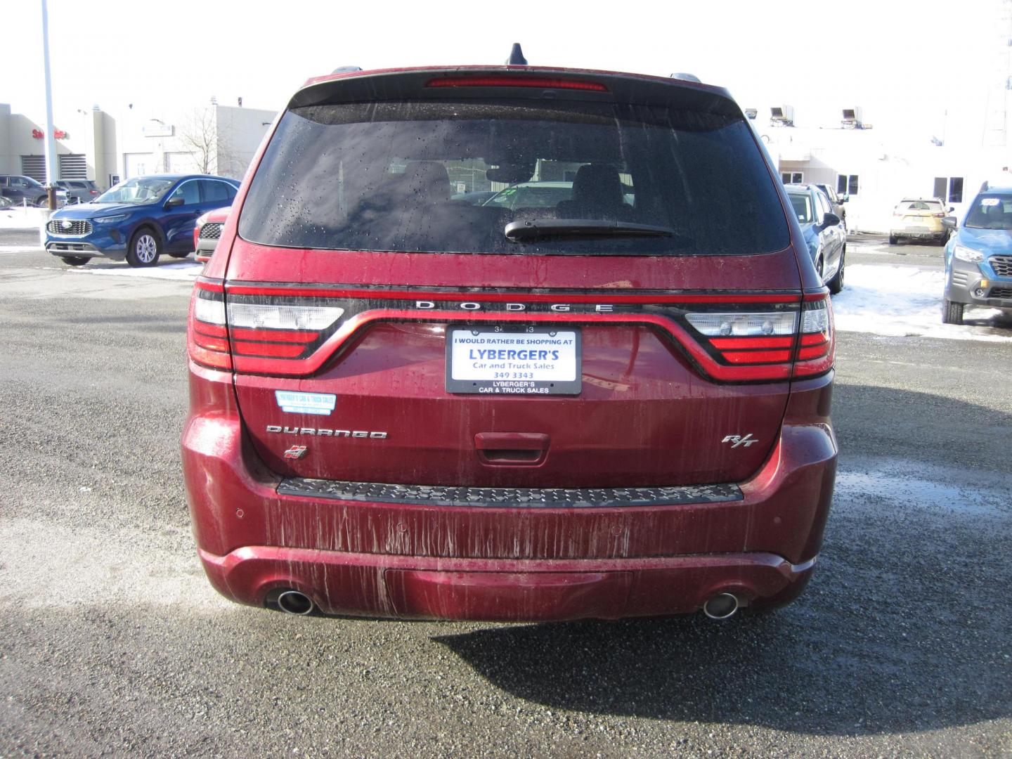 2023 red /black Dodge Durango R/T AWD (1C4SDJCT1PC) with an 5.7L V8 OHV 16V engine, 8A transmission, located at 9530 Old Seward Highway, Anchorage, AK, 99515, (907) 349-3343, 61.134140, -149.865570 - Loaded Dodge Durango R/T plus sport come take a test drive - Photo#2