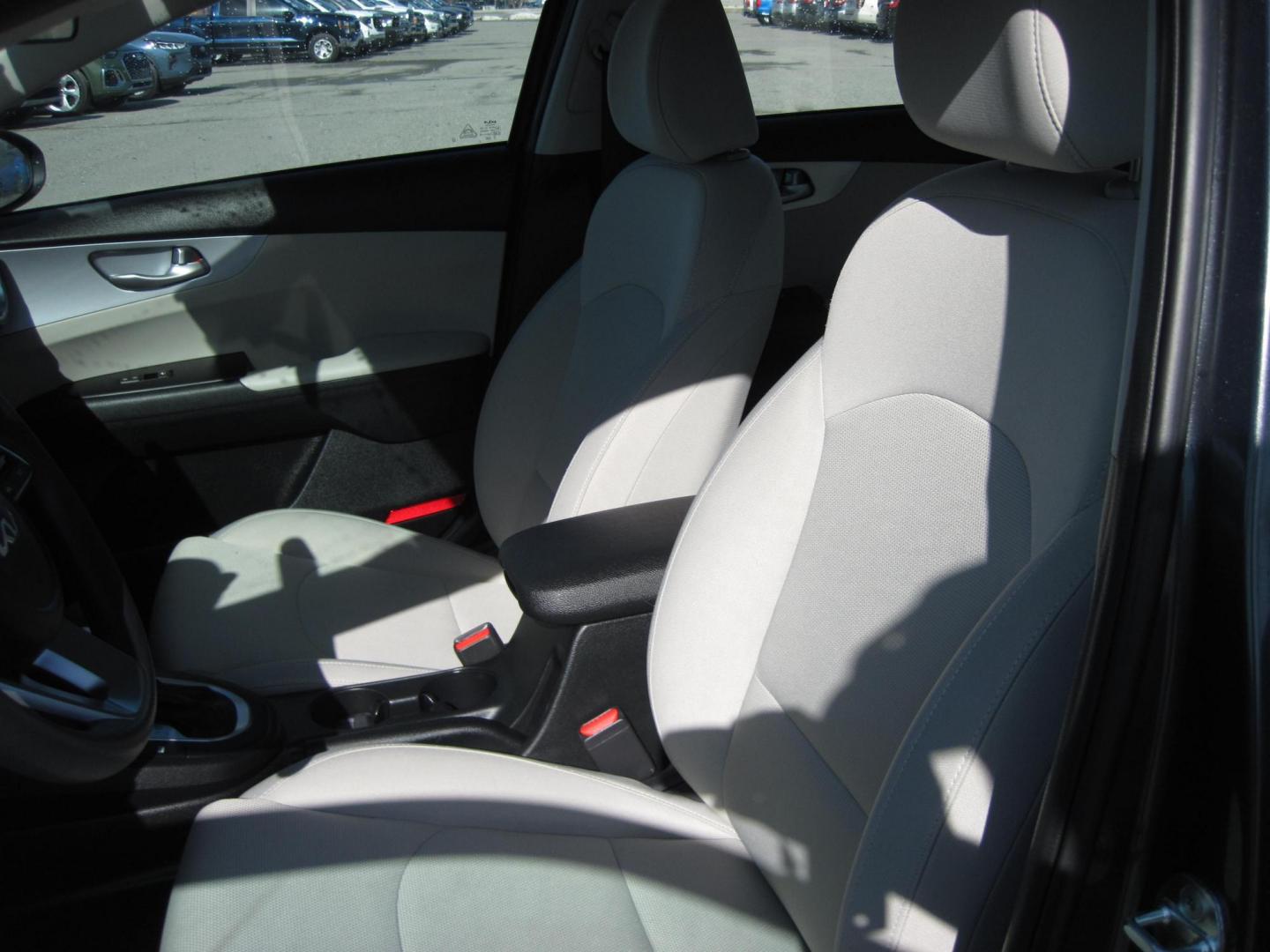 2023 gray /black Kia Forte LXS (3KPF24AD5PE) with an 2.0L L4 DOHC 16V engine, CVT transmission, located at 9530 Old Seward Highway, Anchorage, AK, 99515, (907) 349-3343, 61.134140, -149.865570 - Nice 2023 Kia Forte LXS come take a test drive. - Photo#9
