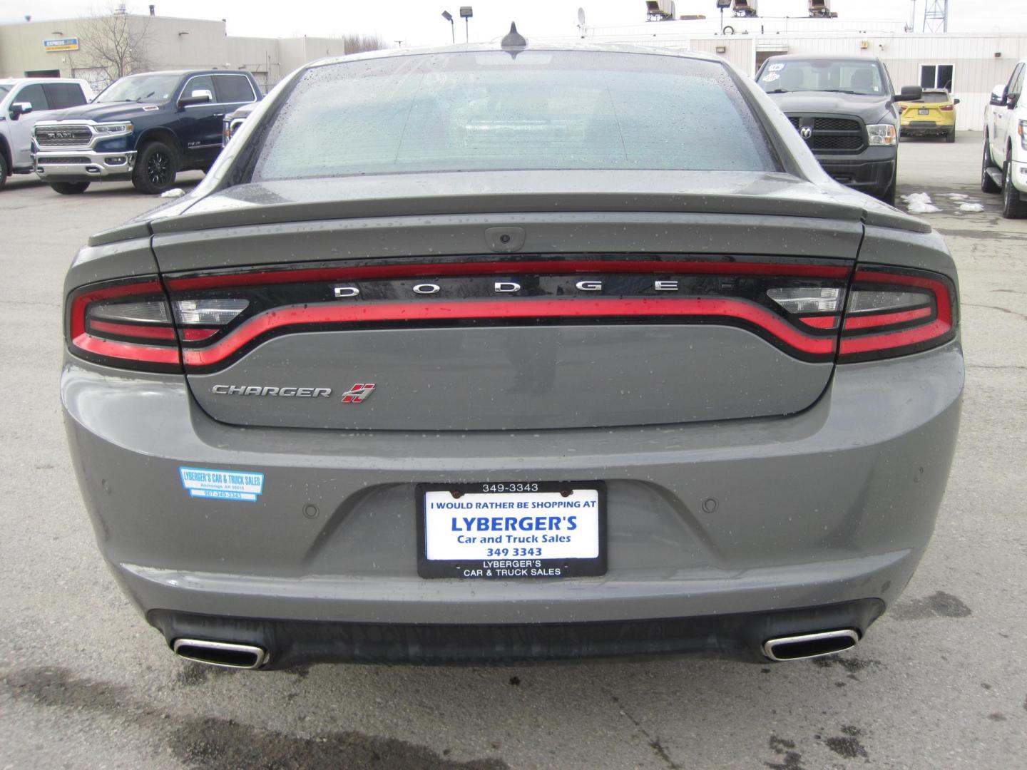 2018 gray /black Dodge Charger GT AWD (2C3CDXJG0JH) with an 3.6L V6 DOHC 24V engine, 8A transmission, located at 9530 Old Seward Highway, Anchorage, AK, 99515, (907) 349-3343, 61.134140, -149.865570 - Low miles on the 2018 Dodge Charger AWD come take a test drive - Photo#3