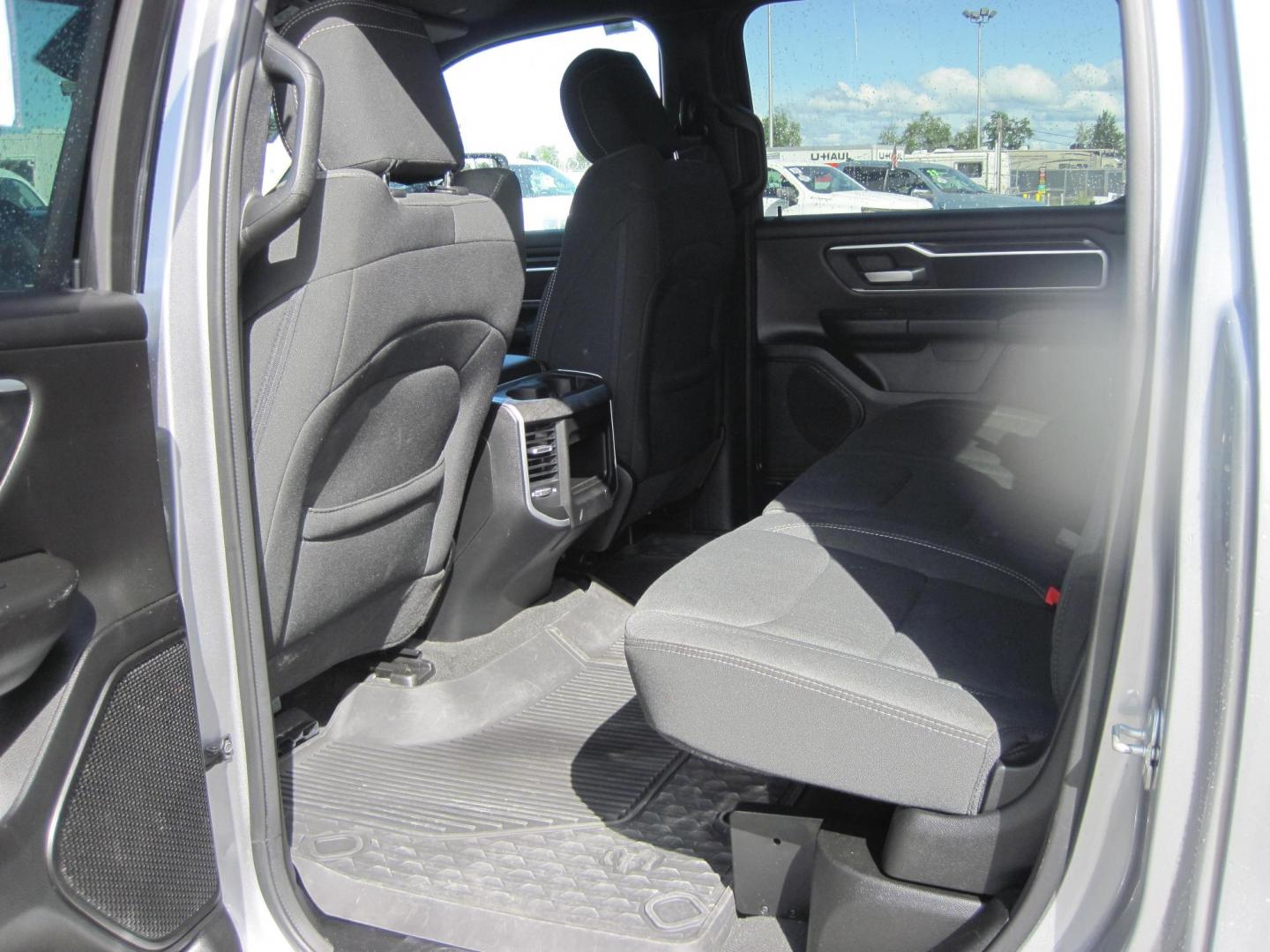 2023 silver /gray RAM 1500 Big Horn Crew Cab SWB 4WD (1C6SRFFT6PN) with an 5.7L V8 OHV 16V engine, 8A transmission, located at 9530 Old Seward Highway, Anchorage, AK, 99515, (907) 349-3343, 61.134140, -149.865570 - Really Nice low miles on this 2023 Ram 1500 Crew cab Big Horn come take a test drive. - Photo#5