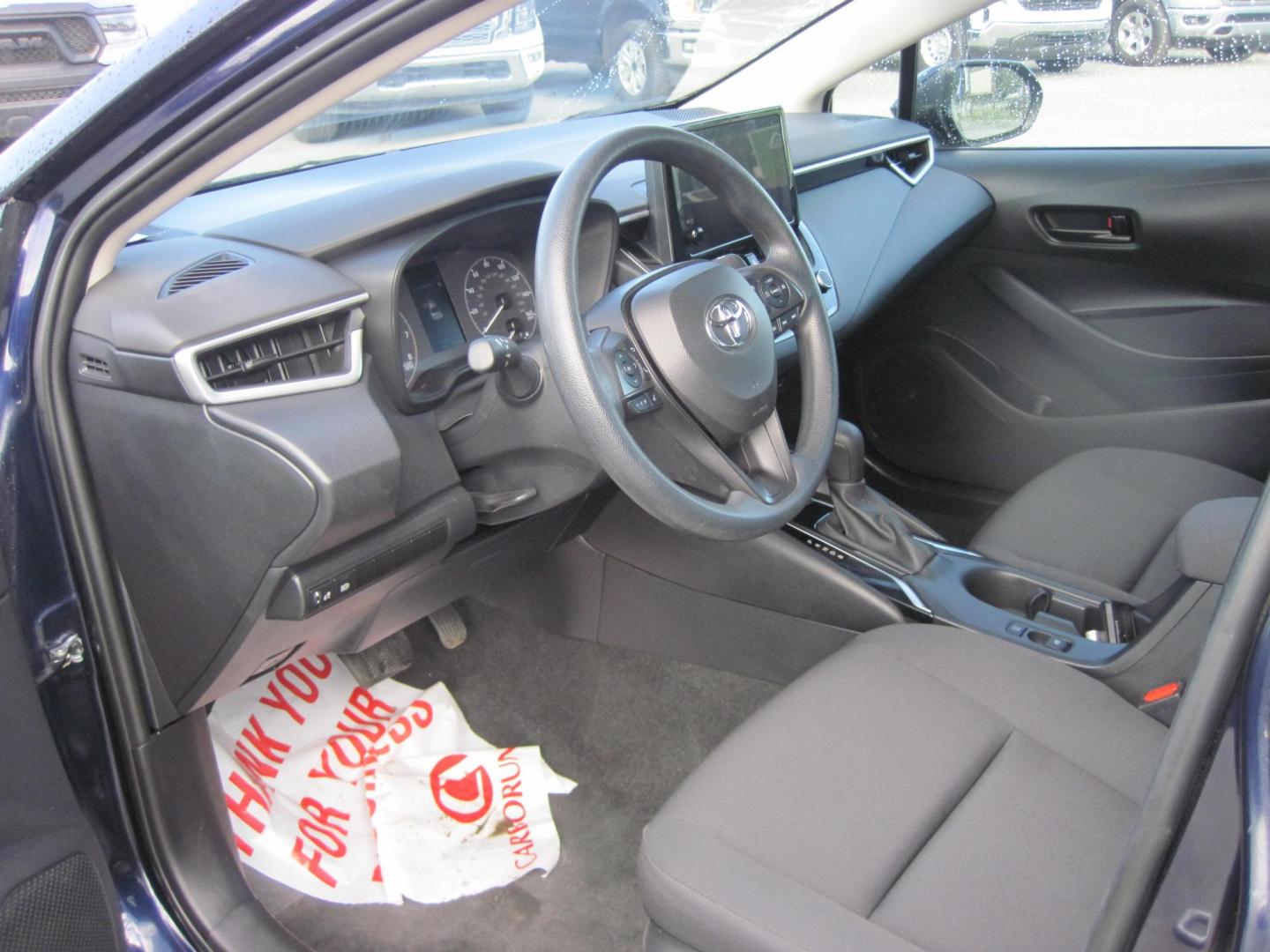2023 blue /black Toyota Corolla LE (5YFB4MDE0PP) with an 2.0L L4 DOHC 16V engine, CVT transmission, located at 9530 Old Seward Highway, Anchorage, AK, 99515, (907) 349-3343, 61.134140, -149.865570 - Nice Low miles on this 2023 Toyota Corolla LE come take a test drive. - Photo#7