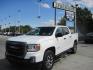 2021 white /black GMC Canyon AT4 Crew Cab w/Cloth 4WD (1GTG6FEN0M1) with an 3.6L V6 DOHC 24V engine, 6A transmission, located at 9530 Old Seward Highway, Anchorage, AK, 99515, (907) 349-3343, 61.134140, -149.865570 - Nice Low Miles on this 2021 GMC Canyon Crew Cab AT4, come take a test drive - Photo#0