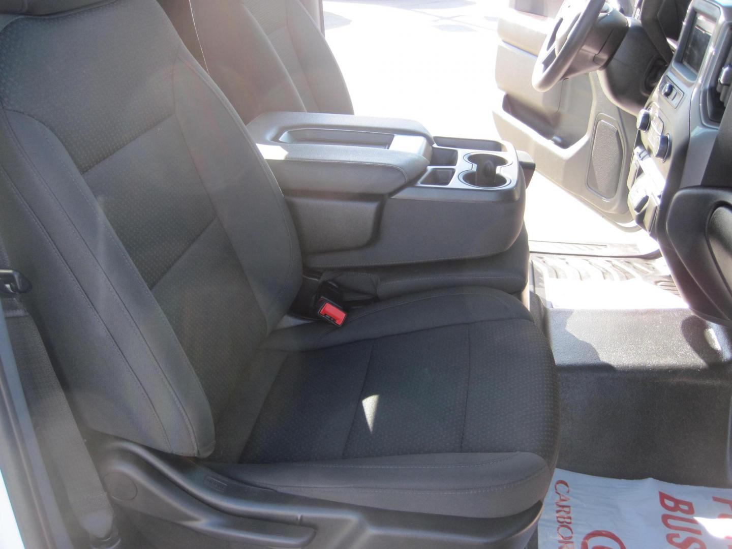 2023 white /gray Chevrolet Silverado 1500 Work Truck 4WD (3GCNDAED7PG) with an 5.3L V8 OHV 16V engine, 6A transmission, located at 9530 Old Seward Highway, Anchorage, AK, 99515, (907) 349-3343, 61.134140, -149.865570 - Low miles on this 2023 Chevrolet Silverado 1500 come take a test drive - Photo#12
