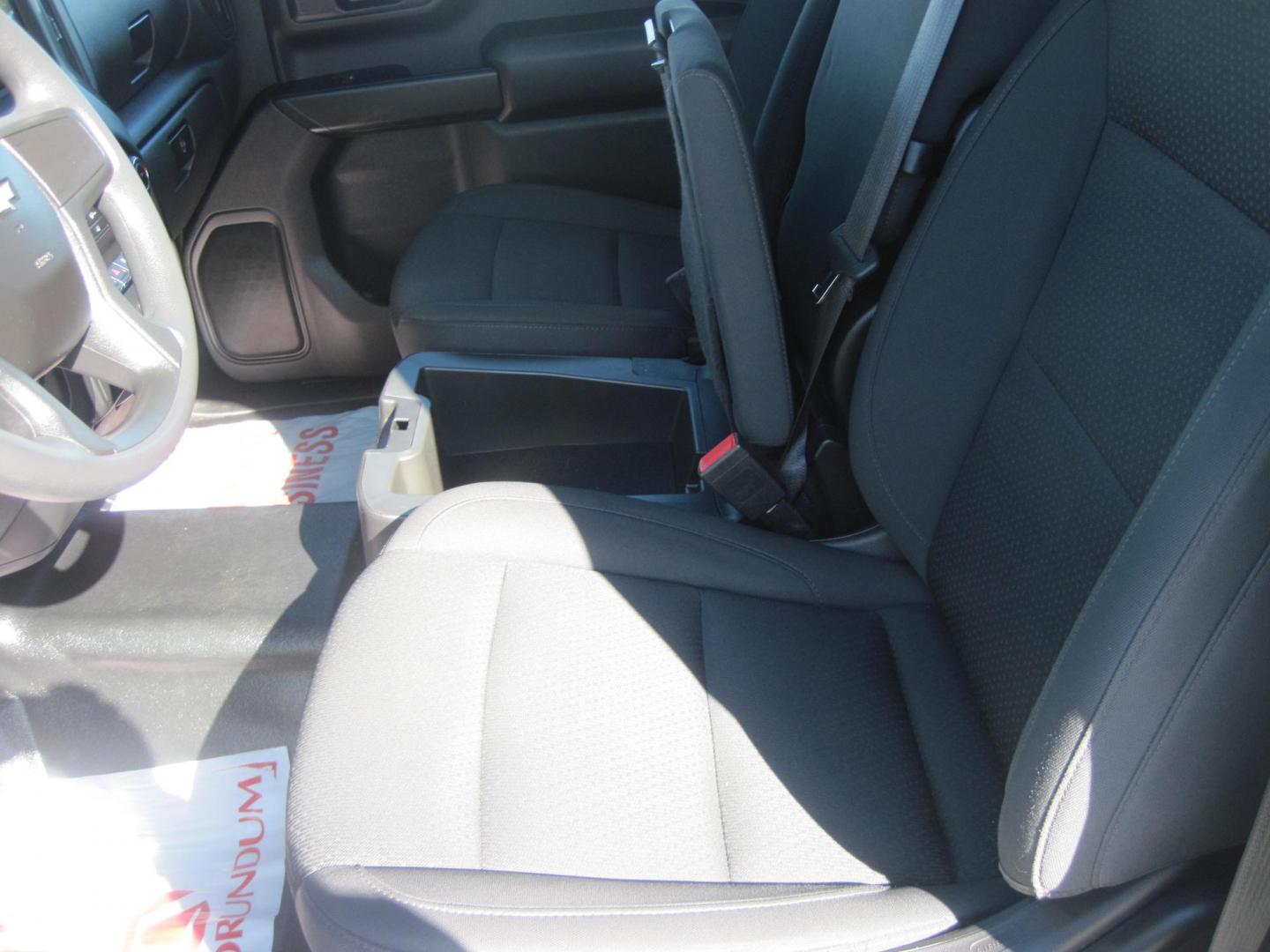 2023 white /gray Chevrolet Silverado 1500 Work Truck 4WD (3GCNDAED7PG) with an 5.3L V8 OHV 16V engine, 6A transmission, located at 9530 Old Seward Highway, Anchorage, AK, 99515, (907) 349-3343, 61.134140, -149.865570 - Low miles on this 2023 Chevrolet Silverado 1500 come take a test drive - Photo#13