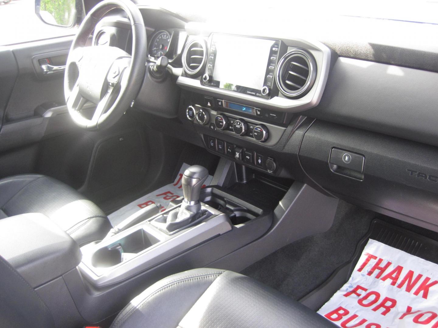 2023 blue /black Toyota Tacoma SR5 Double Cab Long Bed V6 6AT 4WD (3TYCZ5AN1PT) with an 3.5L V6 DOHC 24V engine, 6A transmission, located at 9530 Old Seward Highway, Anchorage, AK, 99515, (907) 349-3343, 61.134140, -149.865570 - Loaded 2023 Toyota Tacoma Double Cab TRD Sport , come take a test drive - Photo#11
