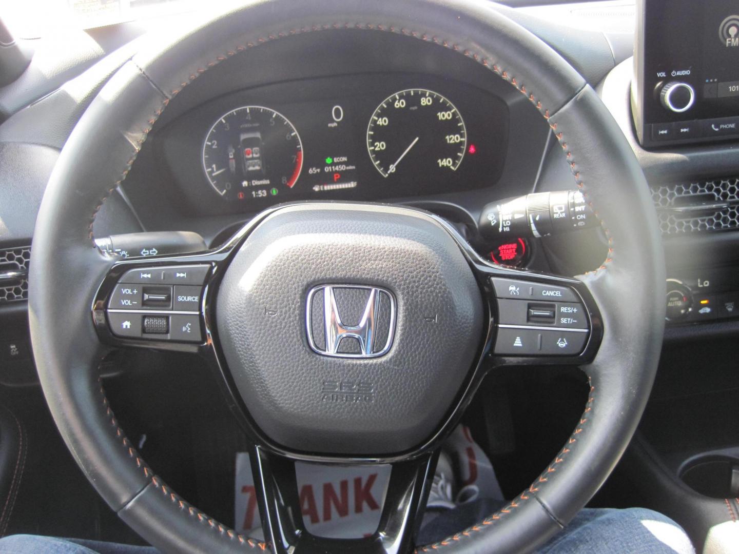2024 gray /black Honda HR-V Sport AWD (3CZRZ2H50RM) with an 1.8L L4 DOHC 16V engine, CVT transmission, located at 9530 Old Seward Highway, Anchorage, AK, 99515, (907) 349-3343, 61.134140, -149.865570 - Low Miles on this 2024 Honda HR-V sport come take a test drive. - Photo#10