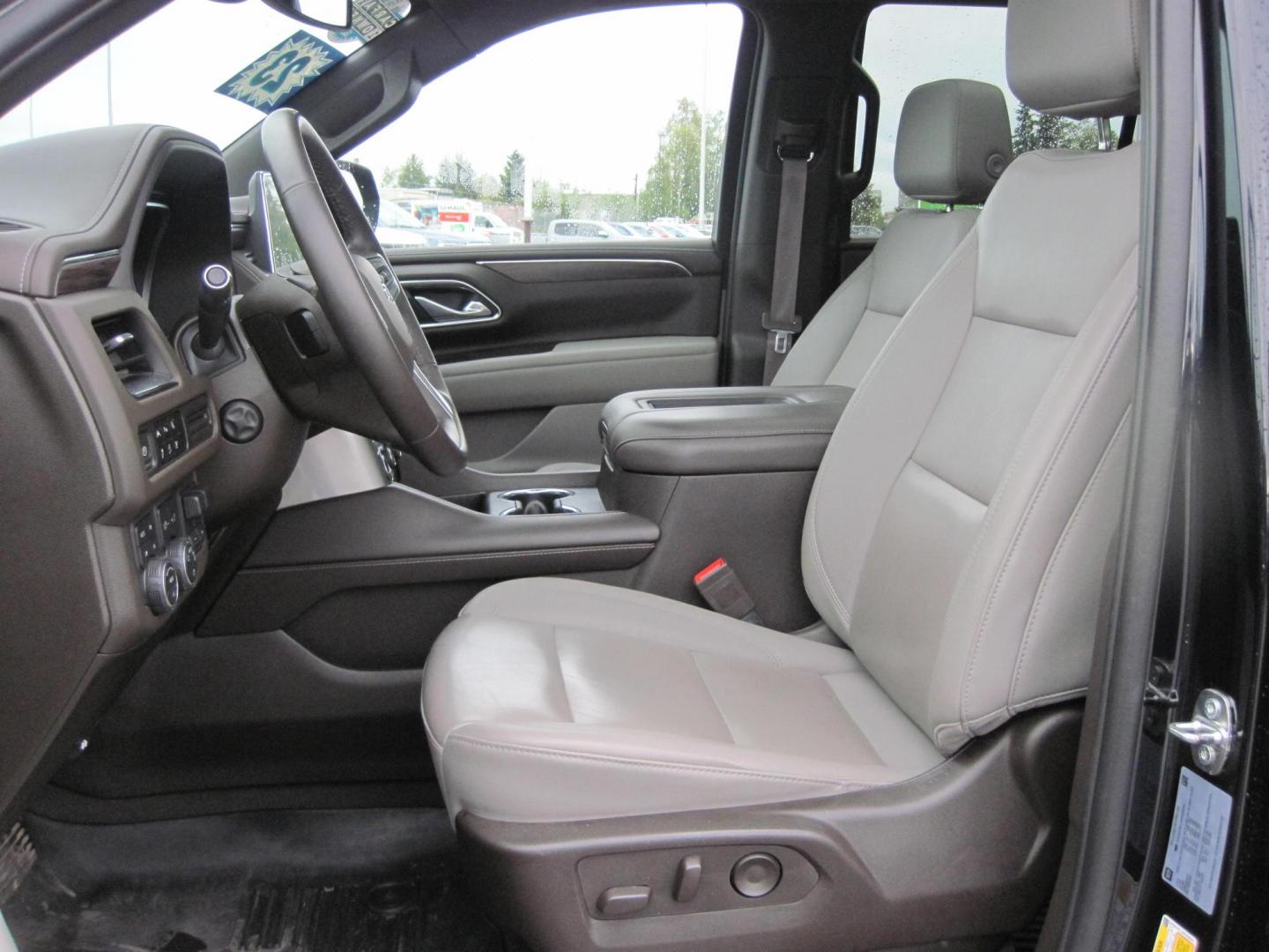2023 blue /brown Chevrolet Tahoe Z71 (1GNSKPKL3PR) with an 6.2L V8 OHV 16V engine, 10A transmission, located at 9530 Old Seward Highway, Anchorage, AK, 99515, (907) 349-3343, 61.134140, -149.865570 - Loaded 2023 Chevrolet Tahoe Z71 come take a test drive - Photo#15
