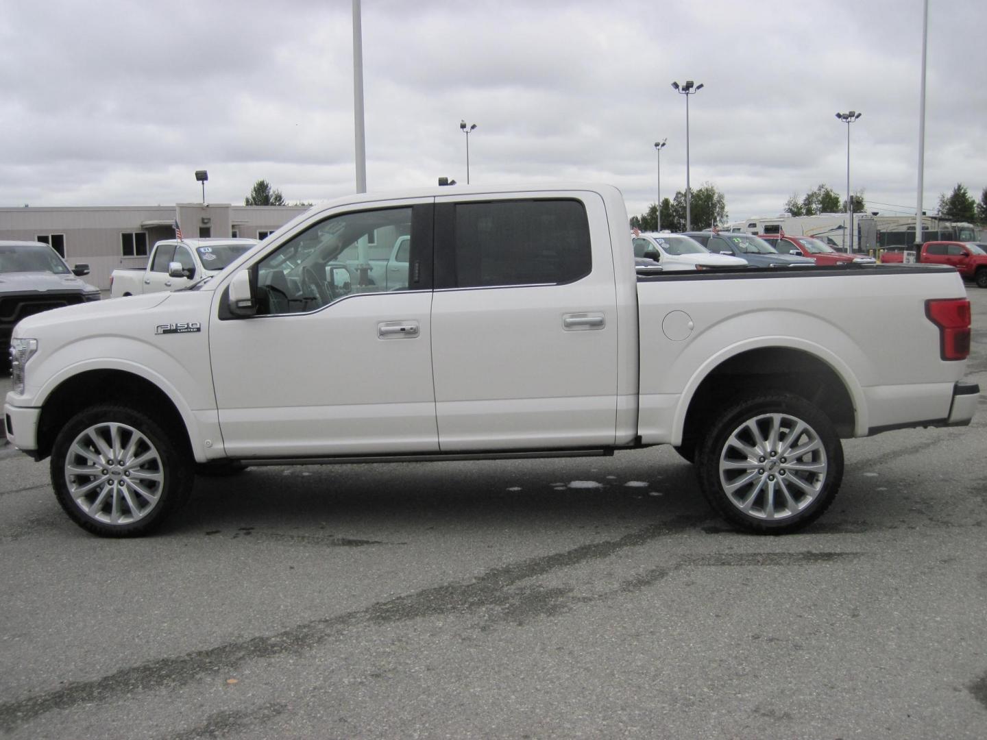 2019 white /gray Ford F-150 Limited SuperCrew 6.5-ft. Bed 4WD (1FTEW1EG6KF) with an 3.5L V6 TURBO engine, 6A transmission, located at 9530 Old Seward Highway, Anchorage, AK, 99515, (907) 349-3343, 61.134140, -149.865570 - 2019 Ford F150 Limited come take a test drive, - Photo#5