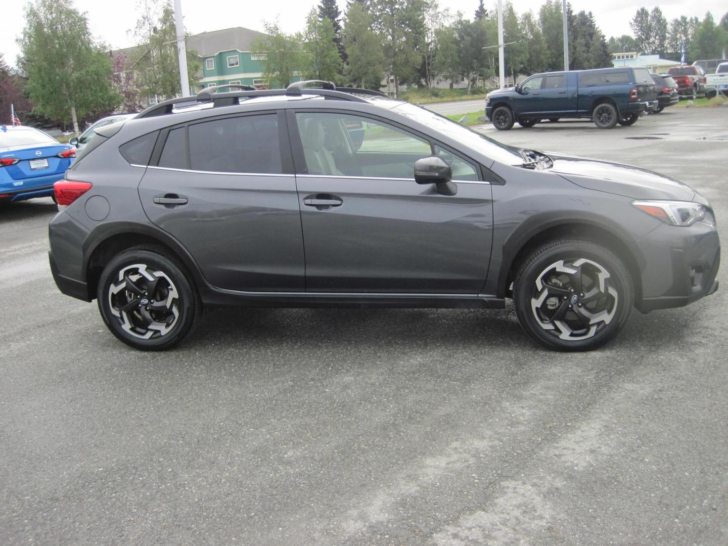 2023 gray /gray Subaru Crosstrek 2.0i Limited CVT (JF2GTHNC4P8) with an 2.0L L4 DOHC 16V engine, CVT transmission, located at 9530 Old Seward Highway, Anchorage, AK, 99515, (907) 349-3343, 61.134140, -149.865570 - Photo#3