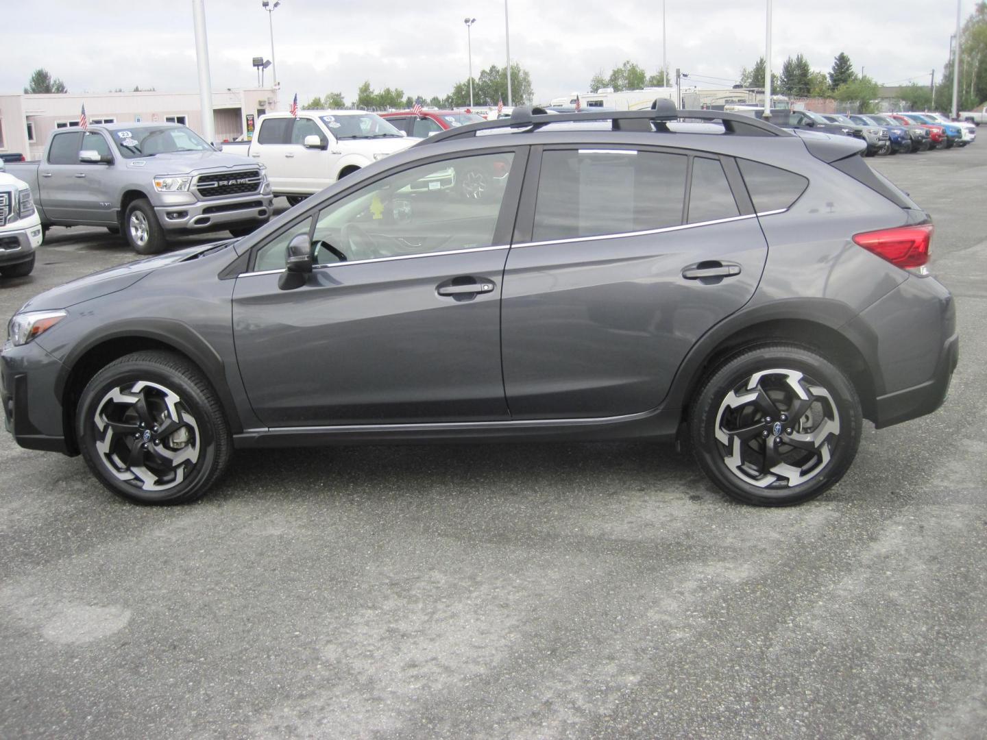 2023 gray /gray Subaru Crosstrek 2.0i Limited CVT (JF2GTHNC4P8) with an 2.0L L4 DOHC 16V engine, CVT transmission, located at 9530 Old Seward Highway, Anchorage, AK, 99515, (907) 349-3343, 61.134140, -149.865570 - Photo#7