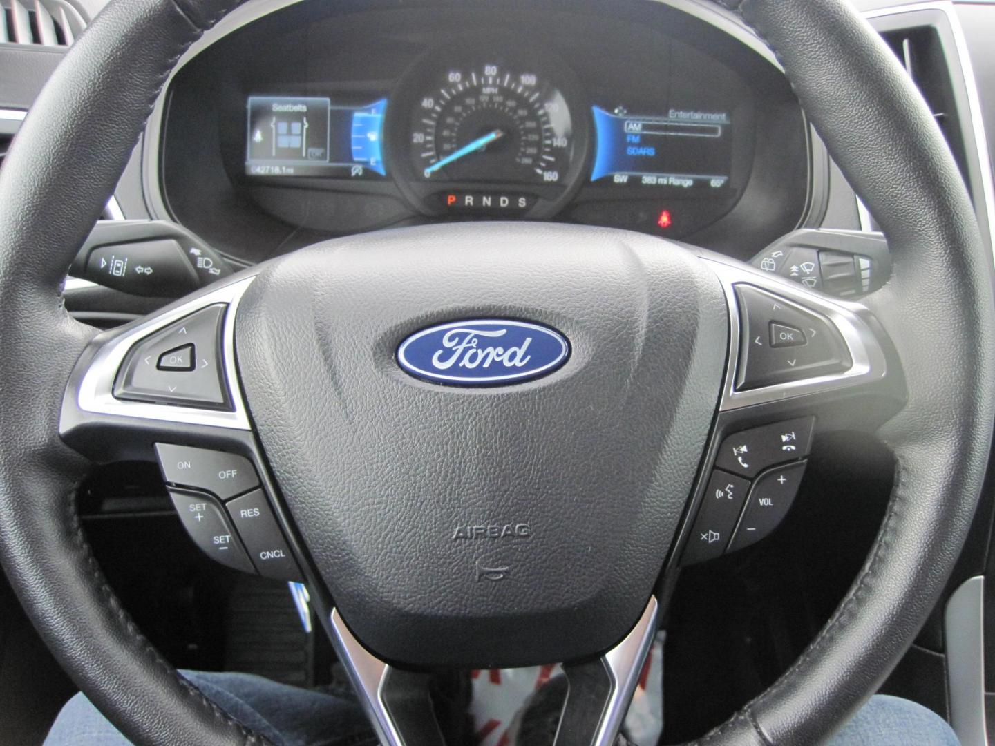 2024 blue /black Ford Edge SEL (2FMPK4J95RB) with an 2.0L L4 DOHC 16V engine, 6A transmission, located at 9530 Old Seward Highway, Anchorage, AK, 99515, (907) 349-3343, 61.134140, -149.865570 - Nice 2024 Ford Edge SEL come take a test drive - Photo#13