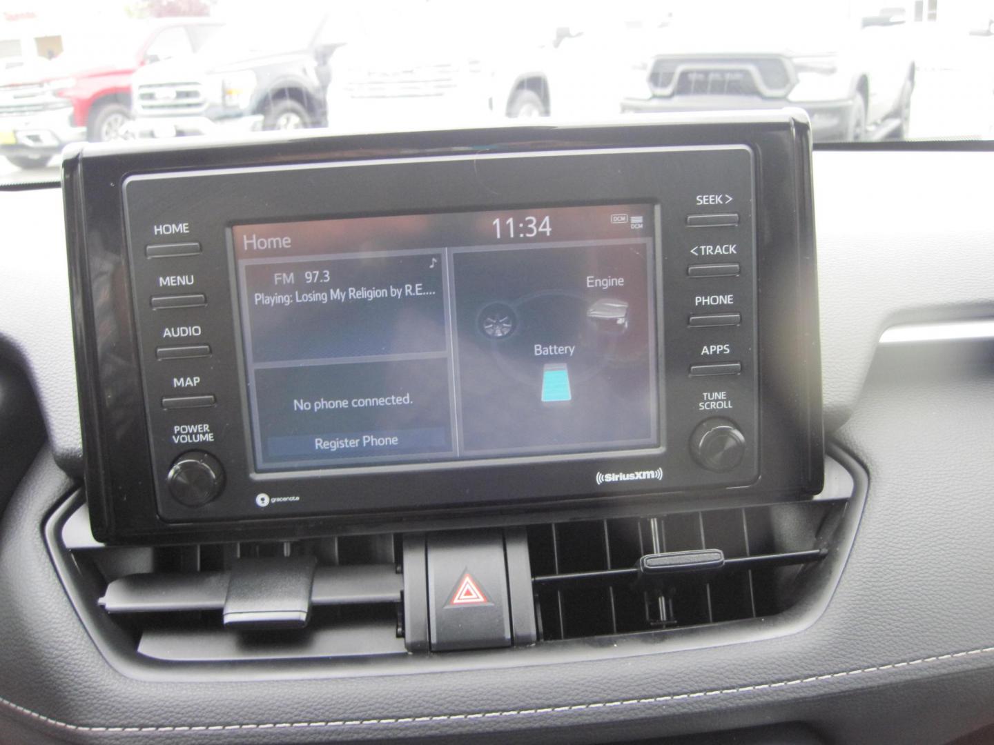 2022 silver /black Toyota RAV4 Hybrid LE (4T3MWRFV8NU) with an 2.5L L4 DOHC 16V HYBRID engine, CVT transmission, located at 9530 Old Seward Highway, Anchorage, AK, 99515, (907) 349-3343, 61.134140, -149.865570 - Low Miles on this 2022 Toyota Rav4 Hybrid LE come take a test drive - Photo#15