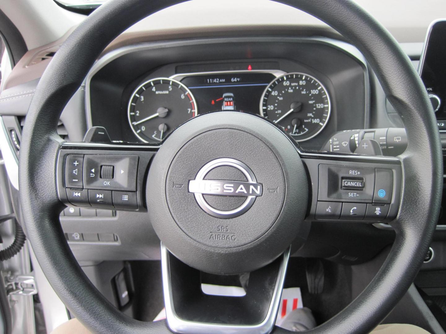 2023 silver /black Nissan Rogue SV AWD (5N1BT3BB4PC) with an 2.5L L4 DOHC 16V engine, CVT transmission, located at 9530 Old Seward Highway, Anchorage, AK, 99515, (907) 349-3343, 61.134140, -149.865570 - Nice 2023 Nissan Rogue SV come take a test drive - Photo#11