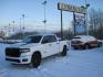 2025 white /black RAM 1500 Laramie Crew Cab 4WD (1C6SRFRP6SN) with an 3.0L V6 DOHC 24V TURBO engine, 8A transmission, located at 9530 Old Seward Highway, Anchorage, AK, 99515, (907) 349-3343, 61.134140, -149.865570 - Photo#1