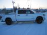 2025 white /black RAM 1500 Laramie Crew Cab 4WD (1C6SRFRP6SN) with an 3.0L V6 DOHC 24V TURBO engine, 8A transmission, located at 9530 Old Seward Highway, Anchorage, AK, 99515, (907) 349-3343, 61.134140, -149.865570 - Photo#3