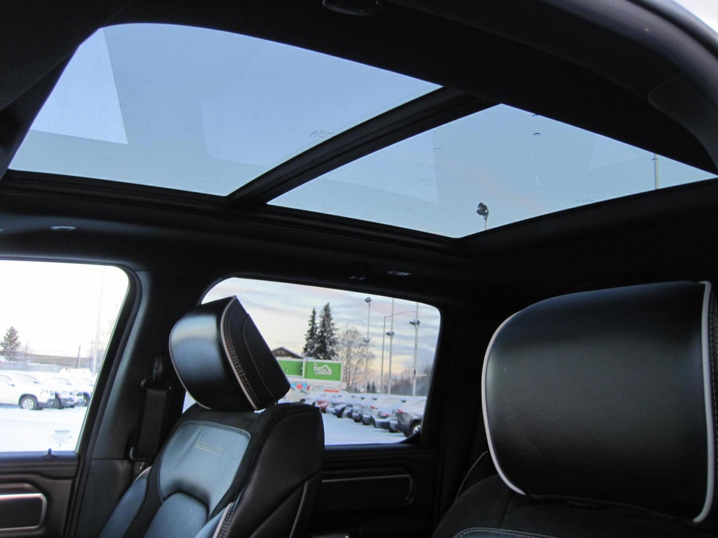 2025 white /black RAM 1500 Laramie Crew Cab 4WD (1C6SRFRP6SN) with an 3.0L V6 DOHC 24V TURBO engine, 8A transmission, located at 9530 Old Seward Highway, Anchorage, AK, 99515, (907) 349-3343, 61.134140, -149.865570 - Photo#11