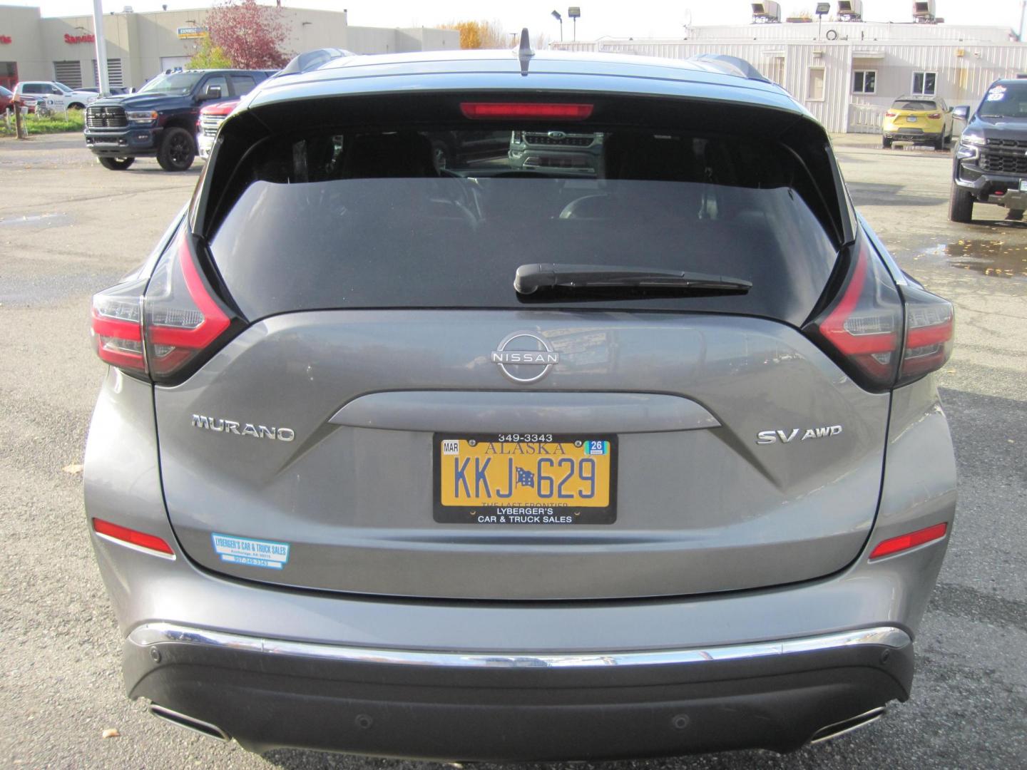 2023 gray /black Nissan Murano SV AWD (5N1AZ2BS3PC) with an 3.5L V6 DOHC 24V engine, CVT transmission, located at 9530 Old Seward Highway, Anchorage, AK, 99515, (907) 349-3343, 61.134140, -149.865570 - Nice 2023 Nissan Murano SV come take a test drive - Photo#4