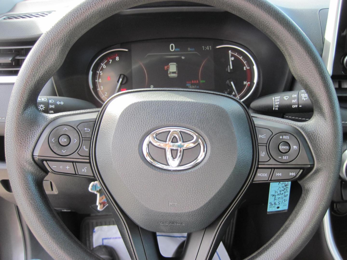 2024 gray /gray Toyota RAV4 LE AWD (2T3G1RFV9RC) with an 2.5L L4 DOHC 16V engine, 8A transmission, located at 9530 Old Seward Highway, Anchorage, AK, 99515, (907) 349-3343, 61.134140, -149.865570 - Nice Low miles on this 2024 Toyota Rav4 LE come take a test drive. - Photo#13