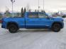 2023 blue /black GMC Sierra 1500 Elevation Crew Cab 4WD (3GTPUCEK9PG) with an 2.7L L4 DOHC 16V TURBO engine, 6A transmission, located at 9530 Old Seward Highway, Anchorage, AK, 99515, (907) 349-3343, 61.134140, -149.865570 - in transit - Photo#3