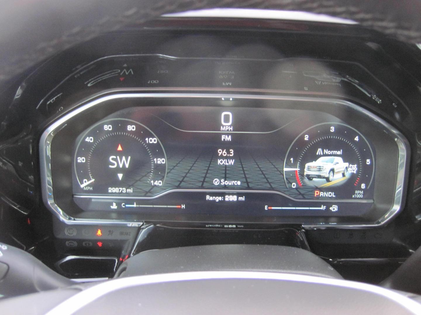 2023 blue /black GMC Sierra 1500 Elevation Crew Cab 4WD (3GTPUCEK9PG) with an 2.7L L4 DOHC 16V TURBO engine, 6A transmission, located at 9530 Old Seward Highway, Anchorage, AK, 99515, (907) 349-3343, 61.134140, -149.865570 - in transit - Photo#11