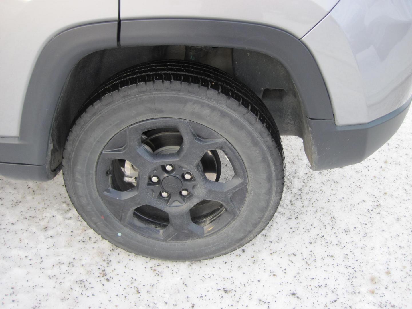 2023 silver /black Jeep Compass Trailhawk 4WD (3C4NJDDN7PT) with an 2.0L L4 DOHC 16V TURBO engine, 9A transmission, located at 9530 Old Seward Highway, Anchorage, AK, 99515, (907) 349-3343, 61.134140, -149.865570 - Nice Jeep Compass Trailhawk come take a test drive - Photo#7