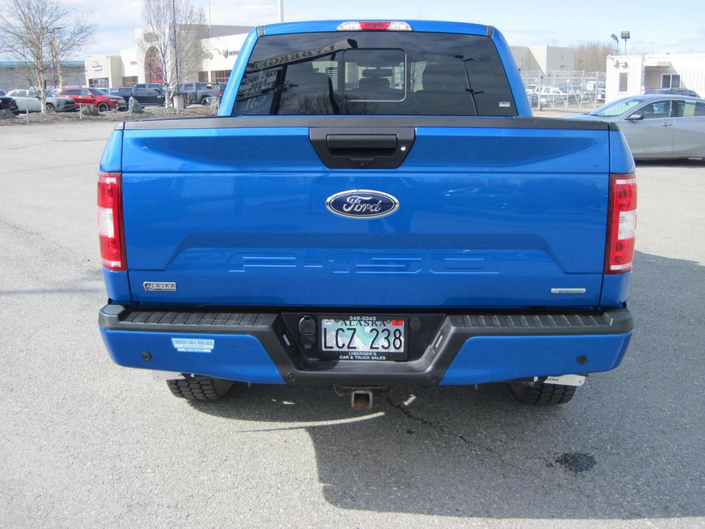 2019 blue /black Ford F-150 XLT SuperCrew 6.5-ft. Bed 4WD (1FTEW1E45KK) with an 3.5L V6 TURBO engine, 6A transmission, located at 9530 Old Seward Highway, Anchorage, AK, 99515, (907) 349-3343, 61.134140, -149.865570 - Low Miles on this 2019 Ford F-150 XLT has a lot of options come take a test drive. - Photo#6