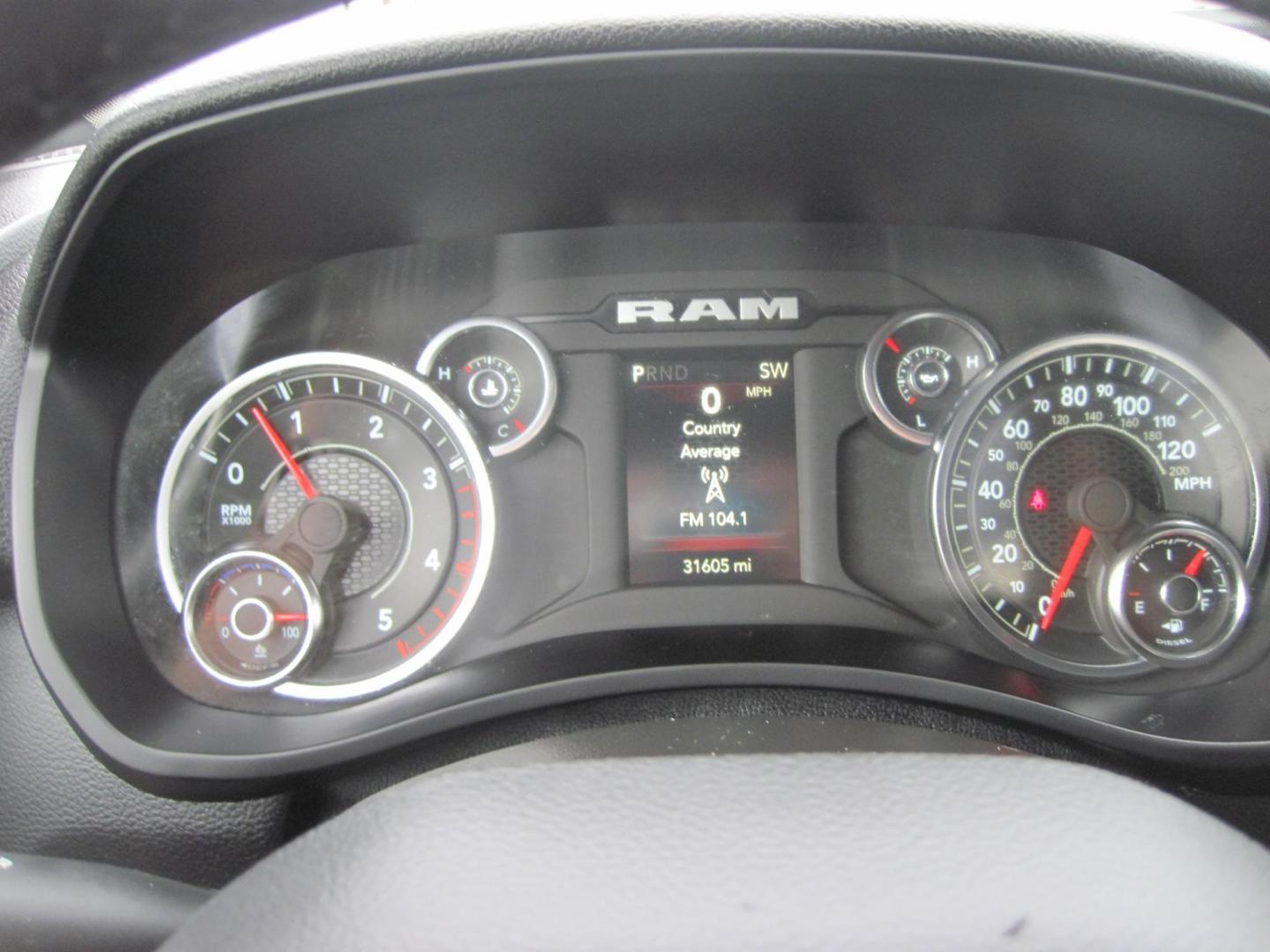 2024 white /gray RAM 3500 Big Horn Crew Cab LWB 4WD (3C63R3HL6RG) with an 6.7L L6 OHV 24V TURBO DIESEL engine, 6A transmission, located at 9530 Old Seward Highway, Anchorage, AK, 99515, (907) 349-3343, 61.134140, -149.865570 - Nice 2024 Ram 3500 Big Horn Long box diesel come take a test drive - Photo#16