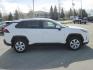 2024 white /gray Toyota RAV4 LE AWD (2T3G1RFV6RC) with an 2.5L L4 DOHC 16V engine, 8A transmission, located at 9530 Old Seward Highway, Anchorage, AK, 99515, (907) 349-3343, 61.134140, -149.865570 - Low Miles on this 2024 Toyota Rav4 come take a test drive. - Photo#3