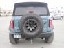 2021 blue /black Ford Bronco Advanced 4-Door (1FMEE5DP1ML) with an 2.7L V6 DOHC 24V engine, 7M transmission, located at 9530 Old Seward Highway, Anchorage, AK, 99515, (907) 349-3343, 61.134140, -149.865570 - Low Miles on this 2021 Ford Bronco Wildtrak package come take a test drive. - Photo#4