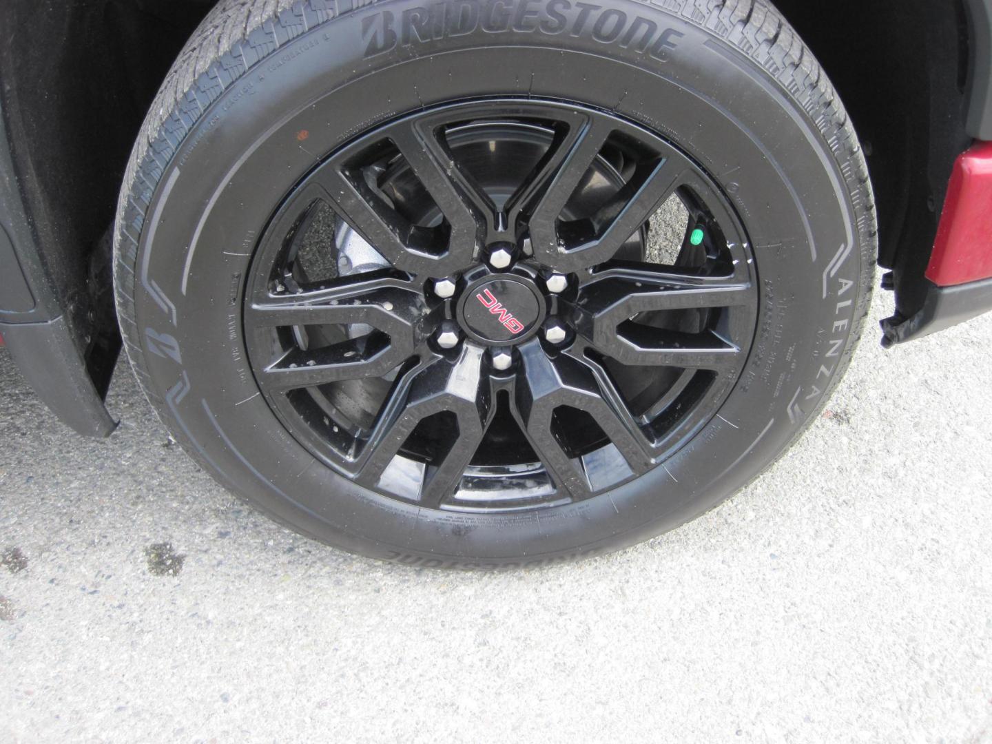 2024 red /black GMC Sierra 1500 Elevation Crew Cab 4WD (3GTPUCEK3RG) with an 2.7L L4 DOHC 16V TURBO engine, 6A transmission, located at 9530 Old Seward Highway, Anchorage, AK, 99515, (907) 349-3343, 61.134140, -149.865570 - Low miles on this 2024 GMC Sierra 1500 come take a test drive - Photo#7