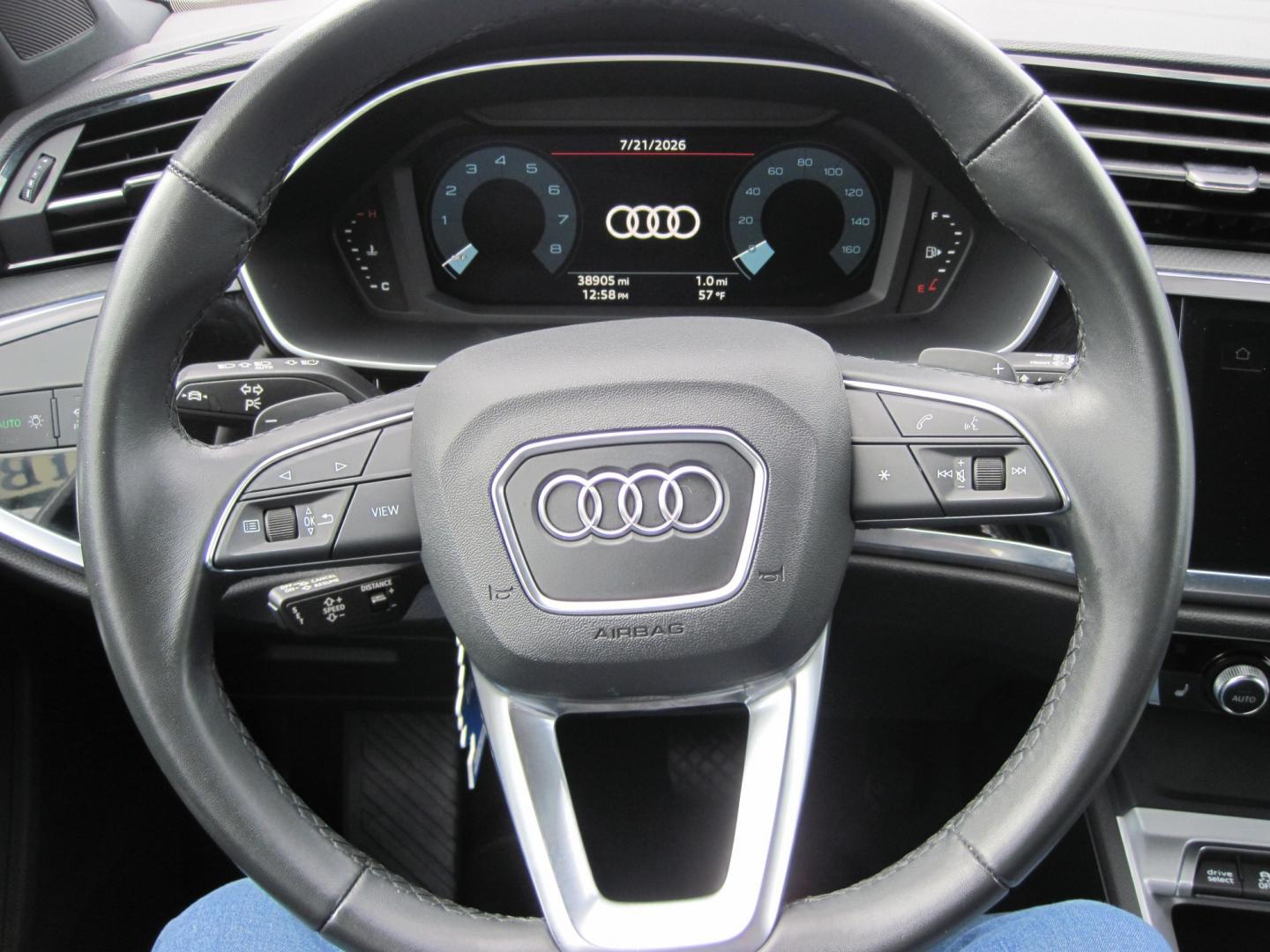2025 Audi Q3 S line Premium quattro (WA1DECF34S1) with an 2.0L L4 DOHC 24V engine, AUTOMATIC transmission, located at 9530 Old Seward Highway, Anchorage, AK, 99515, (907) 349-3343, 61.134140, -149.865570- Photo#14