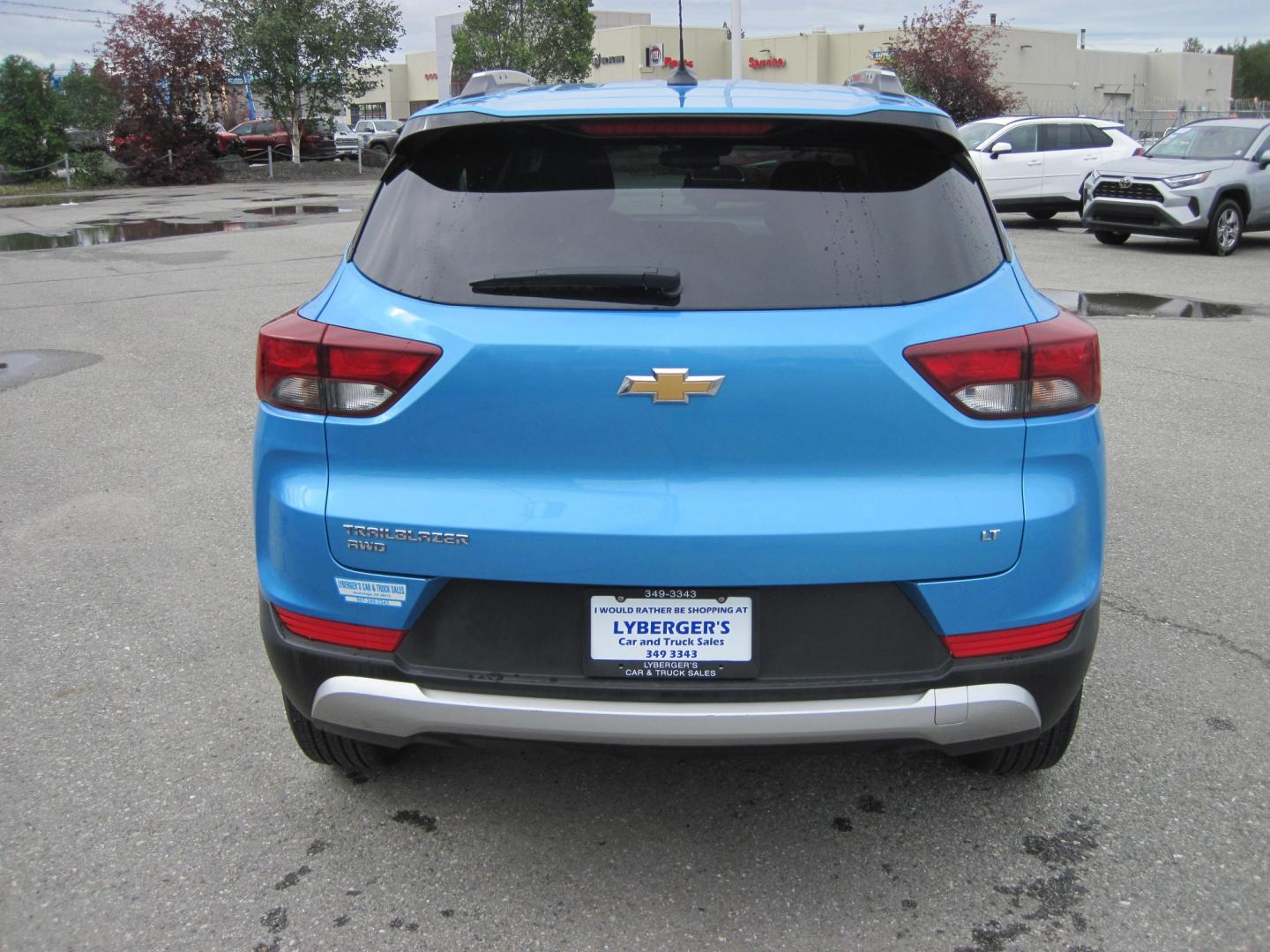 2025 blue /black Chevrolet Trailblazer LT AWD (KL79MRSL2SB) with an 1.3L L3 DOHC 12V engine, AUTOMATIC transmission, located at 9530 Old Seward Highway, Anchorage, AK, 99515, (907) 349-3343, 61.134140, -149.865570 - Nice 2025 Chevrolet Trailblazer, come take a test drive- Photo#5