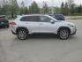 2023 silver /black Toyota Corolla Cross XLE AWD (7MUEAABG7PV) with an 2.0L L4 DOHC 16V engine, CVT transmission, located at 9530 Old Seward Highway, Anchorage, AK, 99515, (907) 349-3343, 61.134140, -149.865570- Photo#4